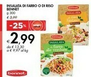 Bennet Bennet Insalata Di Farro/ Di Riso offerta
