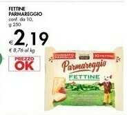 Bennet Parmareggio 10 Gustose Fettine Al Parmigiano Reggiano 250 G(ml) offerta