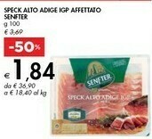 Bennet Senfter Speck Alto Adige IGP 100 G(ml) offerta