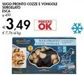 Bennet Esca Sugo Pronto Cozze E Vongole Surgelato offerta