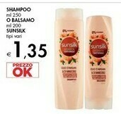Bennet Sunsilk Shampoo / Balsamo offerta