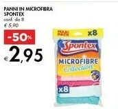 Bennet Spontex Panni In Microfibra offerta