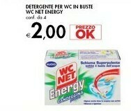 Bennet Wc net Energy Detergente Per WC In Buste offerta