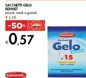 Bennet Bennet Sacchetti Gelo offerta