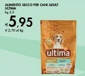 Bennet Ultima Alimento Secco Per Cani Adult offerta
