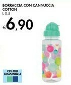 Bennet Borraccia Con Cannuccia Cotton offerta