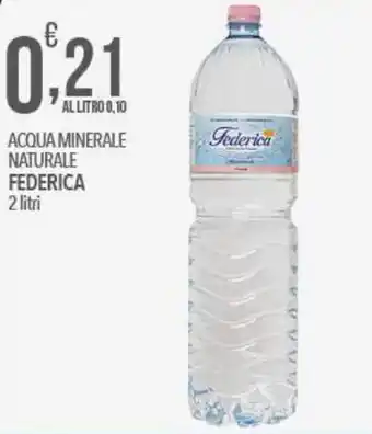 Iper Romagnolo Federica Acqua Minerale Naturale 2 litri offerta