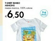 Bennet Minions T-shirt Bimbo offerta