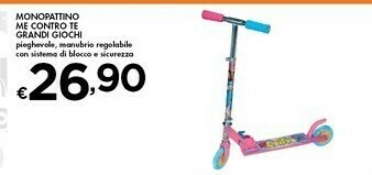 Bennet Grandi giochi Monopattino Me Contro Te Grandi Giochi offerta