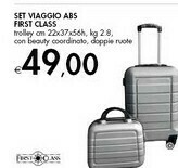 Bennet Set Viaggio Abs Frst Class offerta