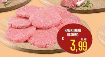 Hamburger Di Suino