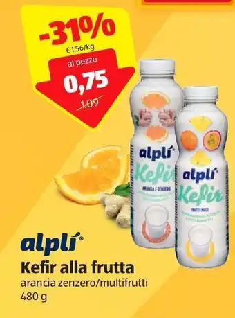 ALDI Kefir alla frutta alplí offerta