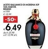 Bellei Aceto Balsamico Di Modena Igp Sua Maesta