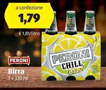 ALDI Birra peroni offerta