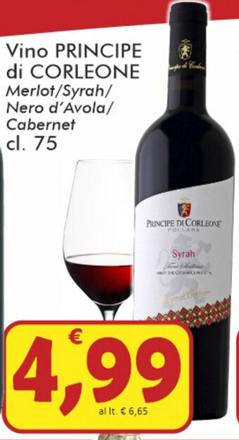 Paghi Poco Principe di Corleone Vino 75cl offerta