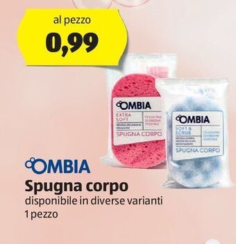 ALDI Spugna corpo ombia offerta