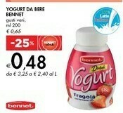 Bennet Bennet Yogurt Da Bere offerta