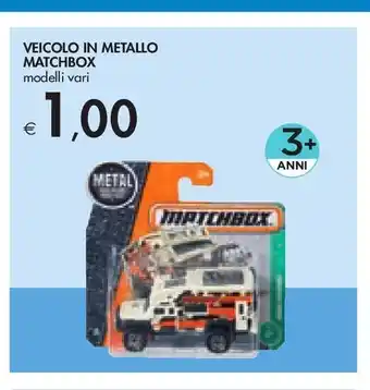 Veicolo in metallo matchbox