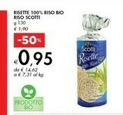 Bennet Scotti Riso Scotti - Risette 130 G(ml) offerta