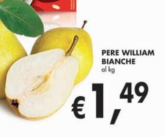 Supermercato Coal Pere william bianche offerta