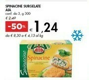 Bennet Aia Spinacine Surgelate offerta