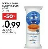 Bennet Bononia dolci Tortino Emilia 240 G(ml) offerta