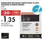 Bennet Bennet Parmigiano Reggiano Grattugiato 30 Mesi Selezione Gourmet offerta
