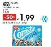 Bennet Algida Algida - Cornetto Mini Classico Chocolate Obbligo o Verità 288 g(ml) offerta