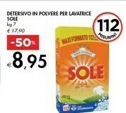 Bennet Sole Detersivo In Polvere Per Lavatrice offerta