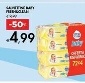 Bennet Fresh & Clean Salviettine Baby offerta