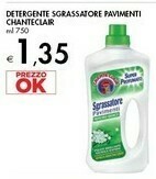 Bennet Chanteclair Detergente Sgrassatore Pavimenti offerta