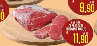 Supermercati EffePiù Fettine Di Fracosta Di Bovino Adulto offerta
