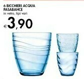 Bennet Pasabahce 6 Bicchieri Acqua offerta