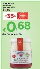 Bennet Vipiteno Sterzing- - Yogurt Bio Fragola 150 G(ml) offerta