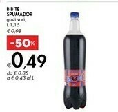 Bennet Spumador Bibite offerta