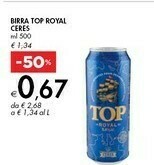 Bennet Ceres Birra Top Royal offerta