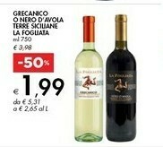 Bennet Terre Siciliane La Fogliata Nero D'Avola offerta