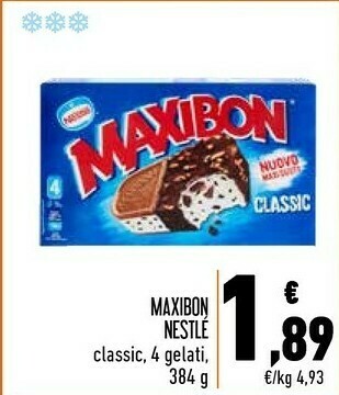 Conad City Nestlè Maxibon offerta