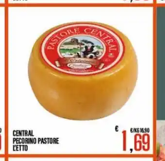 Supermercati EffePiù Pastore Central Pecorino L'Etto offerta