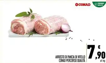 Conad City Arrosto Di Pancia Di Vitello offerta