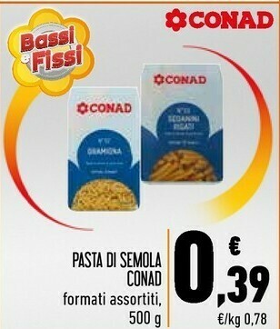 Conad City Pasta Di Semola offerta