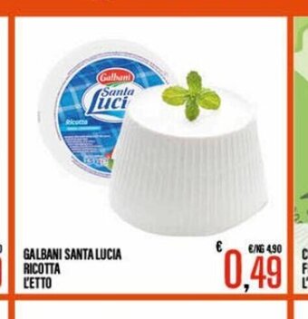 Galbani Santa Lucia Ricotta L'Etto