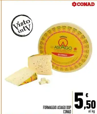 Conad City Formaggio Asiago Dop offerta