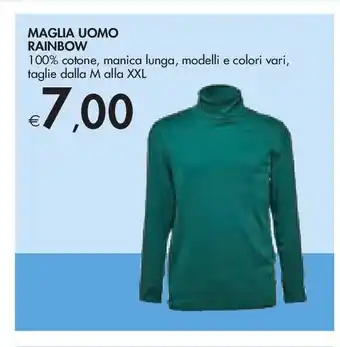 Bennet Maglia uomo rainbow offerta