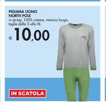 Pigiama uomo north pole
