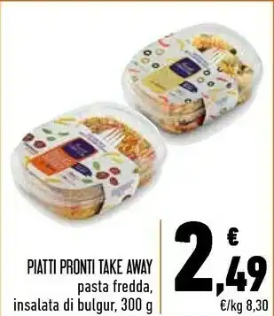 Conad City Piatti Pronti Take Away Pasta Fredda, Insalata Di Bulgur, 300 G offerta
