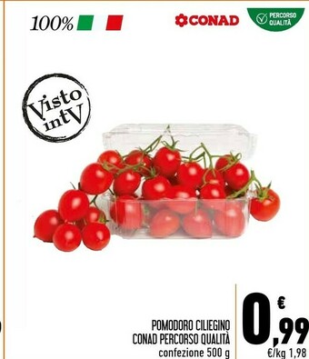 Conad City Conad - Pomodoro Ciliegino 500 G(ml) offerta