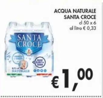 Supermercato Coal Acqua naturale santa croce offerta