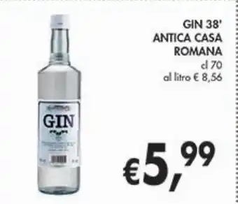 Supermercato Coal Gin 38' antica casa romana offerta