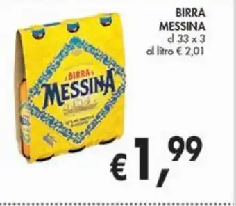 Supermercato Coal Birra messina offerta